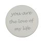 Preview: MY iMenso Engraving Insignia You are the love my life Silber 33-0286