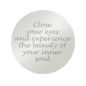 Mobile Preview: MY iMenso Engraving Insignia Close your eyes Silber 33-0299