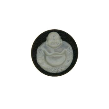 MY iMenso Shell Insignia Onyx mit Perlmutt Buddha 24-0527
