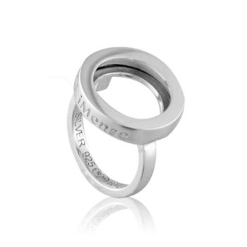MY iMenso Ring Silber rhodiniert für Insignia Rings 28-022