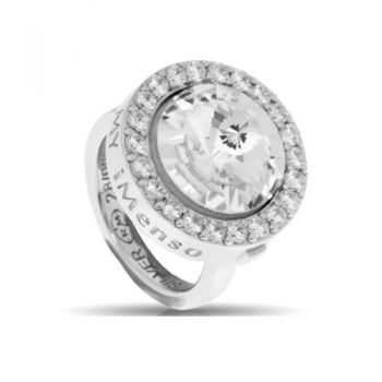 MY iMenso Ring Silber für Insignia Rings mit Zirkonia 28-023
